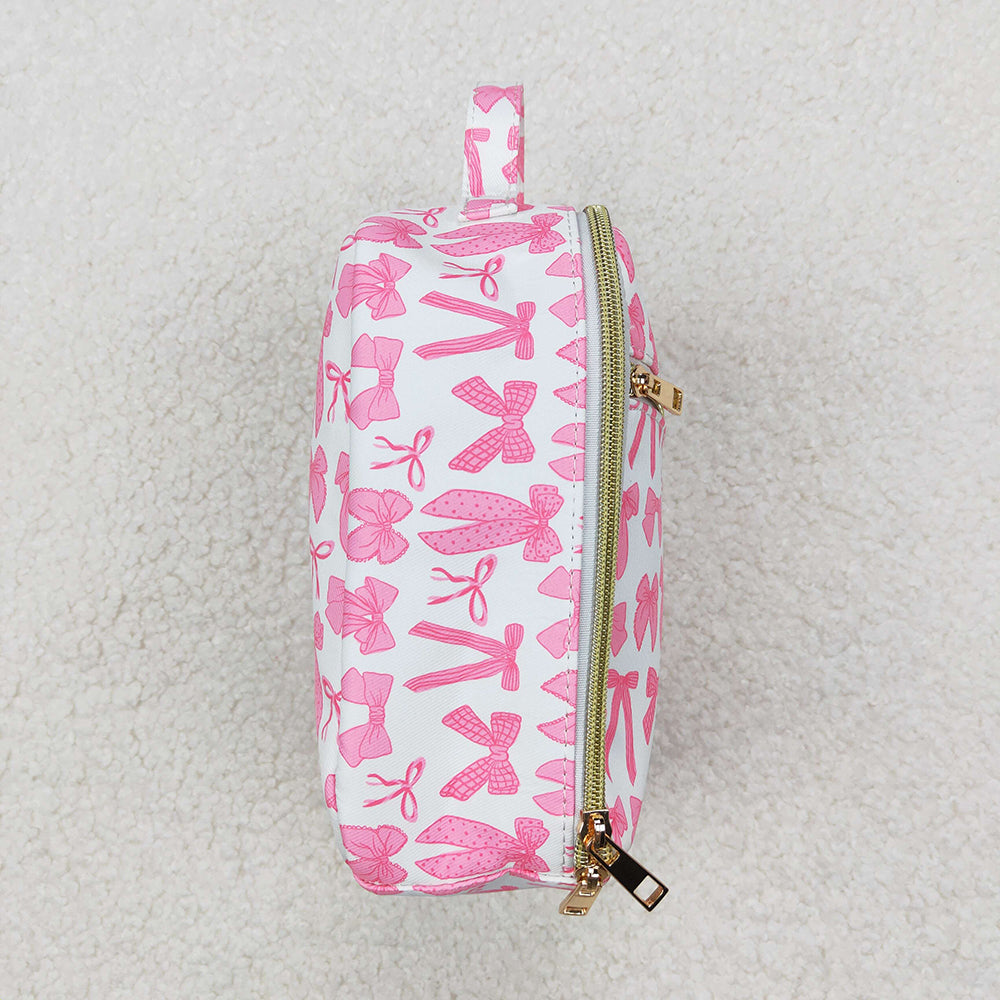 BA0284 baby bag pink bows lunch boxes bags