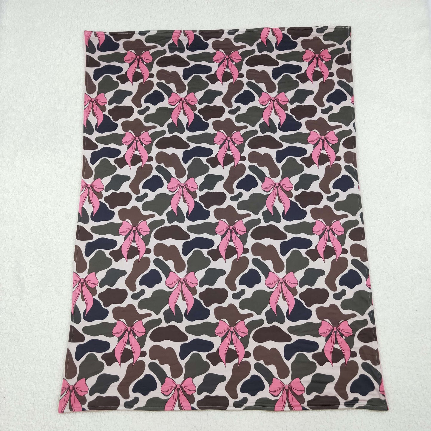 Sibling Baby Kids Flowers Bows Blankets