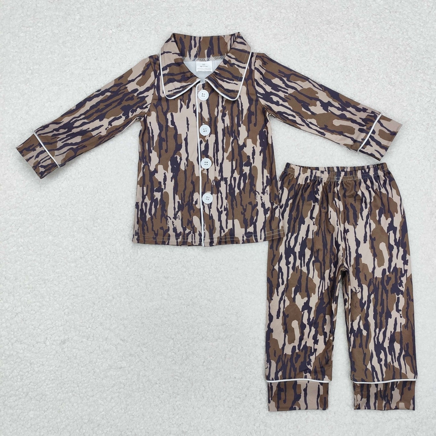 BLP0705 toddler boy clothes camouflage boy winter set