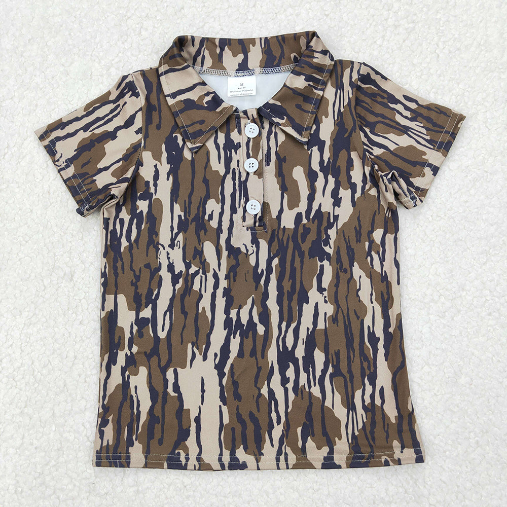 BT1207 baby boy clothes bottomland camouflage summer tshirts