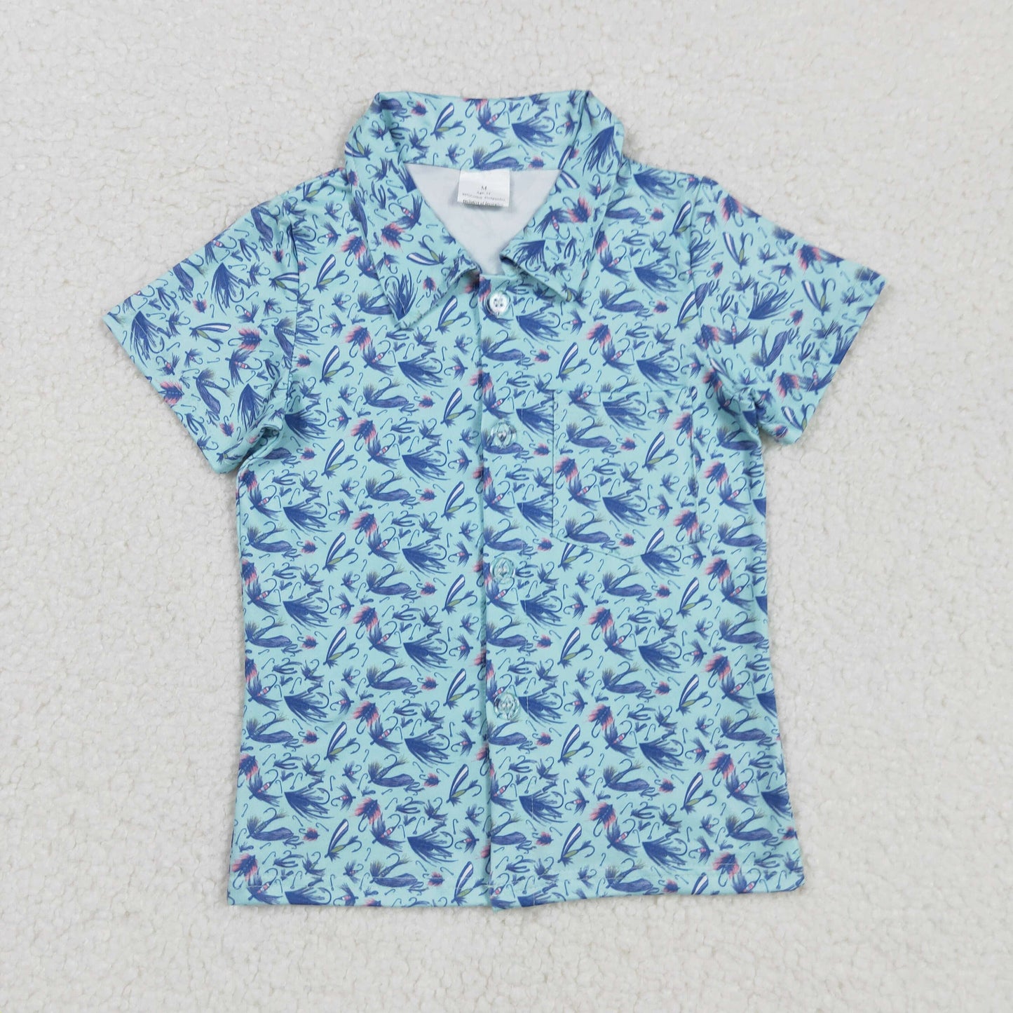 Sibling Baby Boys Western Camo Floral Button Shirts Top