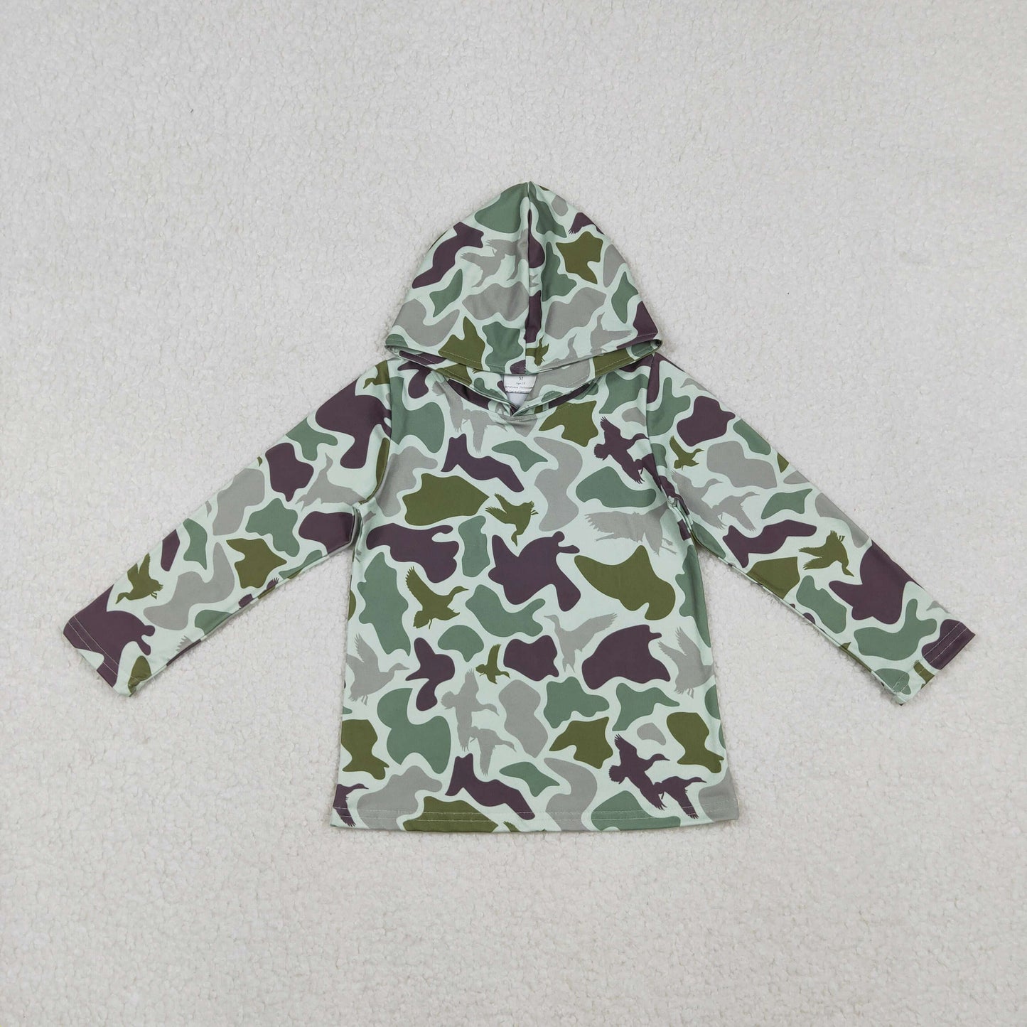 Sibling Baby Boys Southern Camo Long Sleeves Hoodies Tops