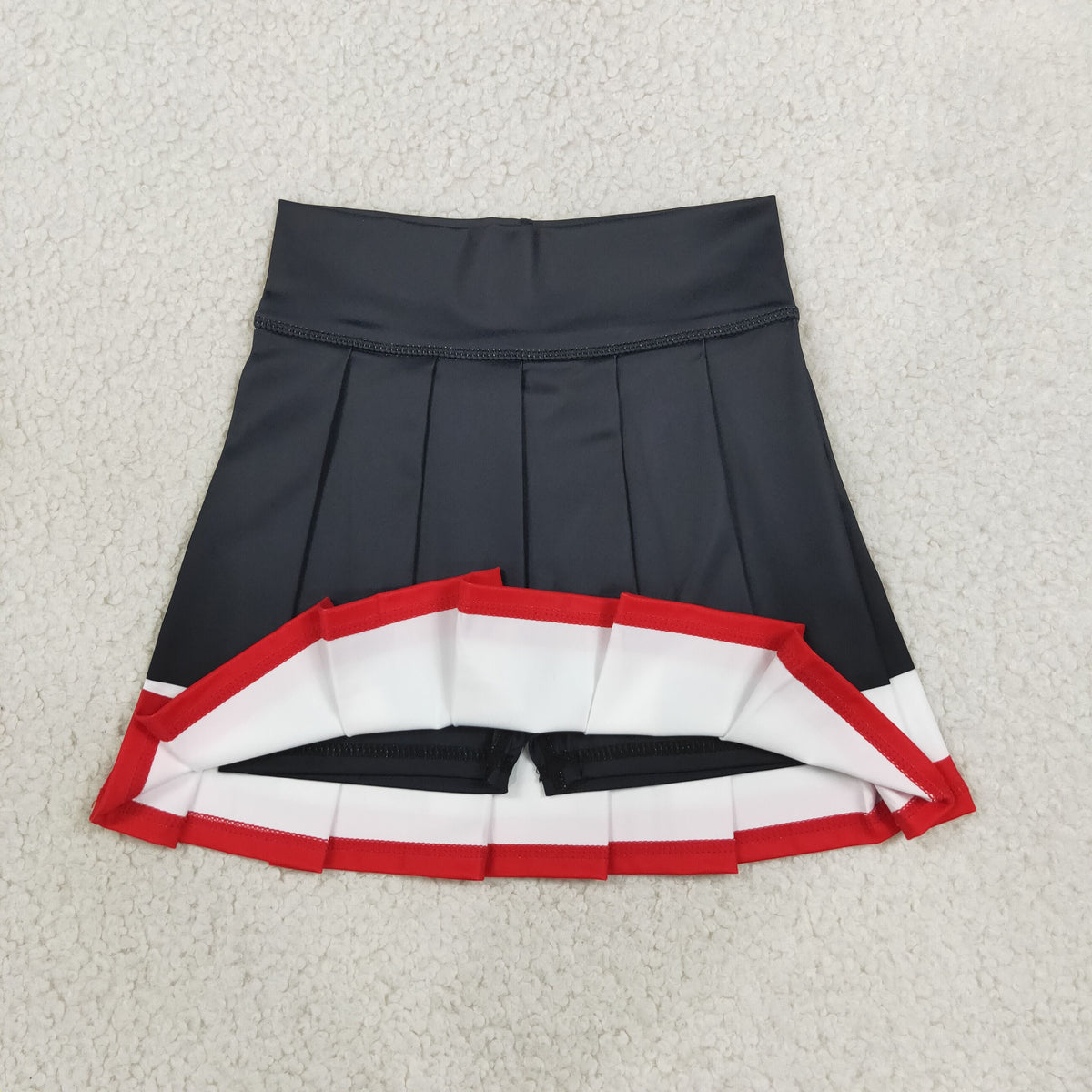 Sibling Baby Girls Short Sleeve Button Polo Shirts Pleated Skirt Short Yoga Active Clothes Sets