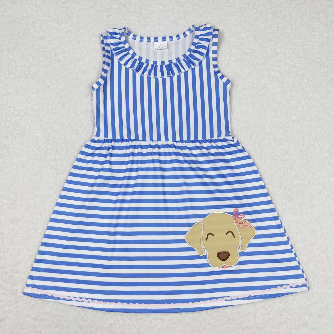 GSD0934 toddler clothes embroidery pubby baby girl summer dress