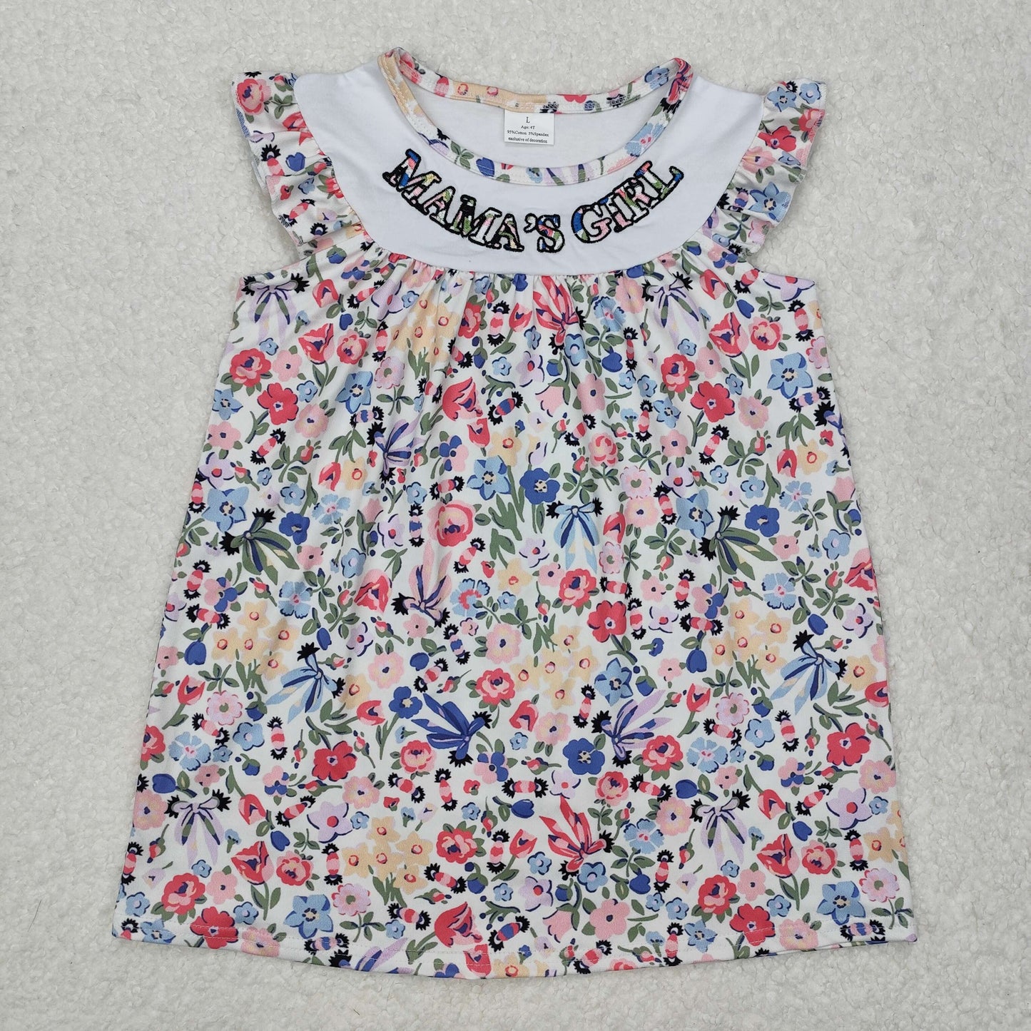 GSD1658 toddler clothes embroidery mamas girl baby girl summer dress