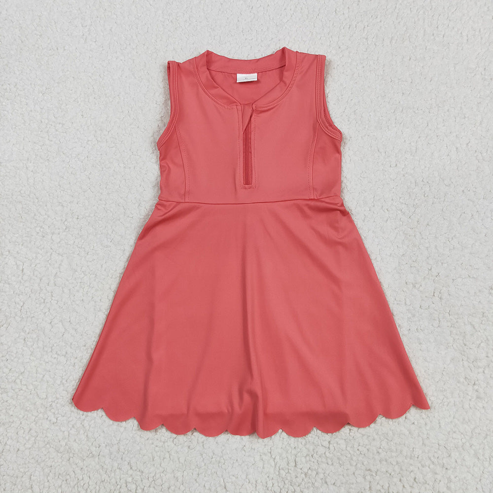 GSD2091 toddler girl clothes Sleeveless Watermelon athletic summer yoga dresses