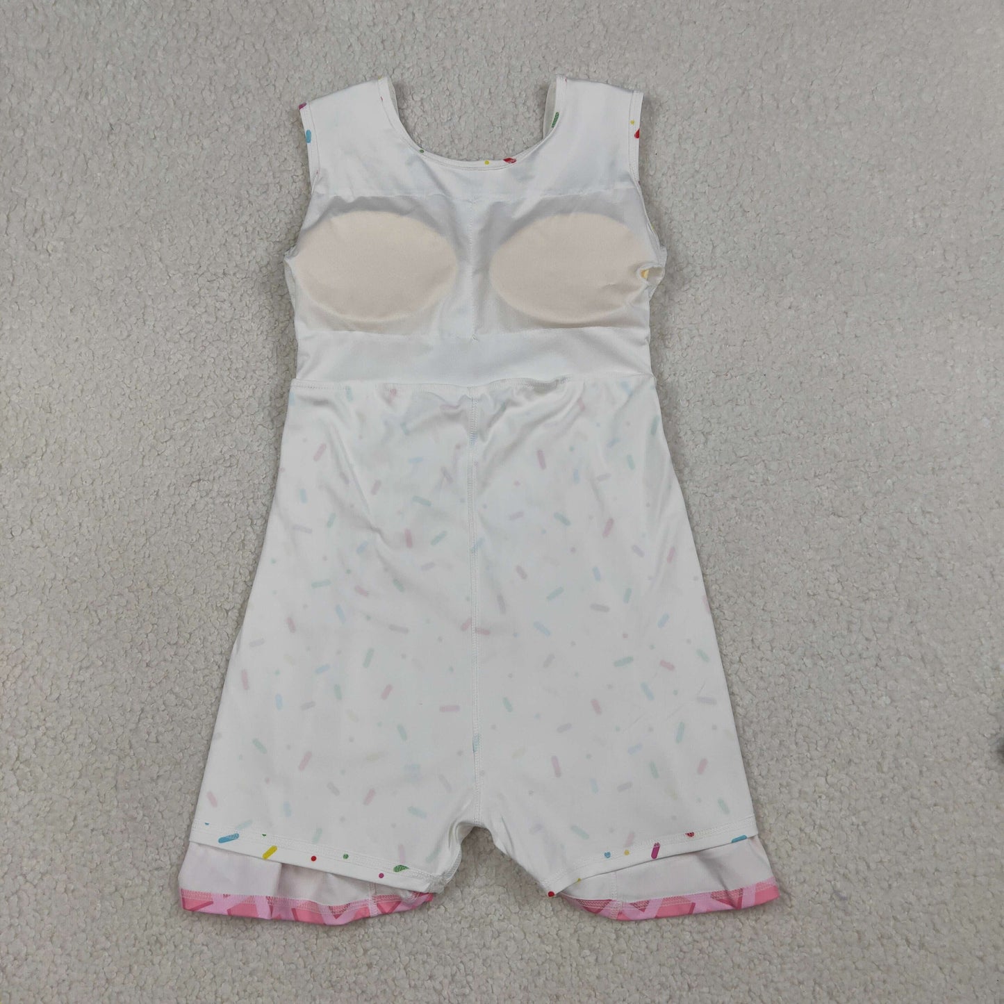 Sibling Baby Girls Ice-cream Drip Yoga Skort Knee Length Dresses