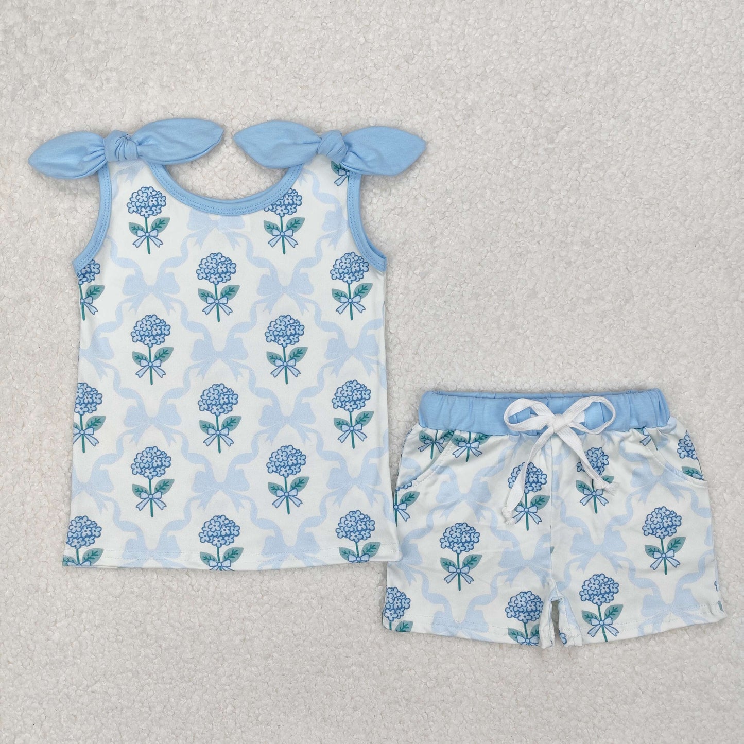 GSSO2079 baby girl clothes floral toddler girl summer outfit