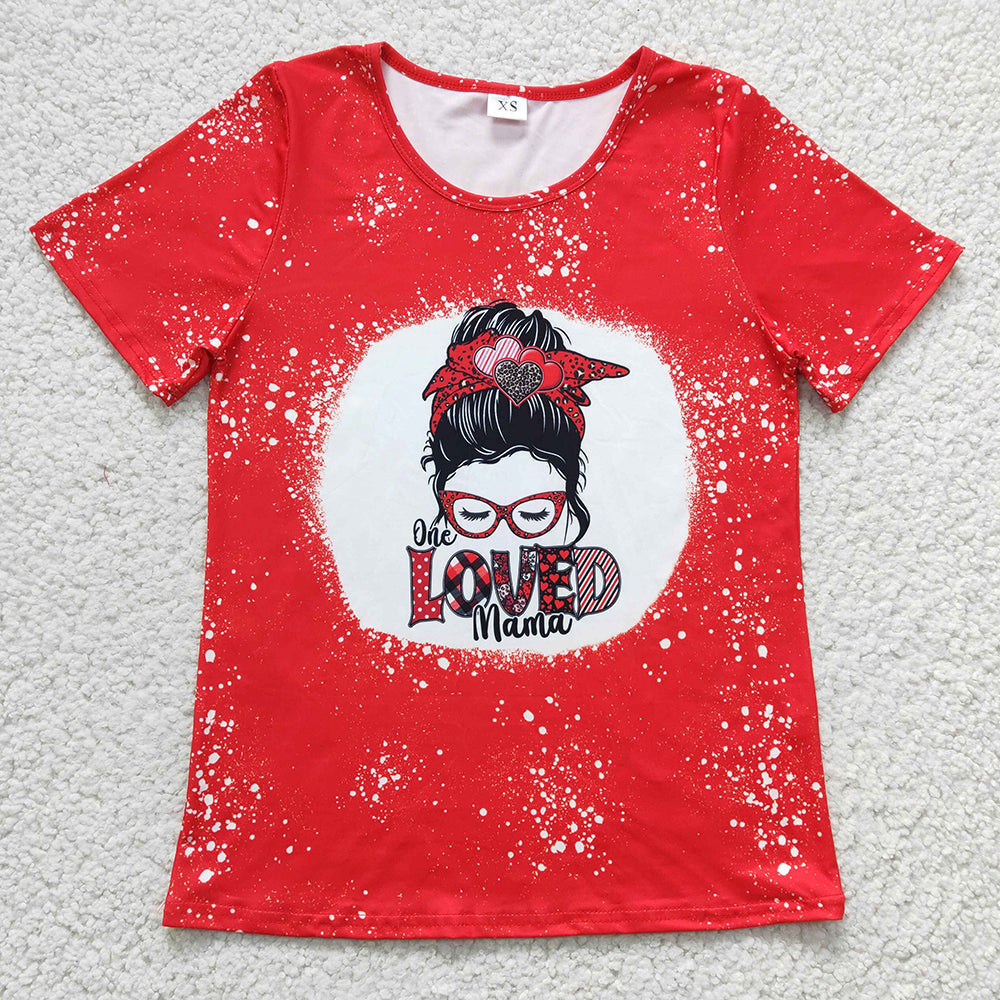 Sibling Adult Women Short Sleeve T-shirts Top