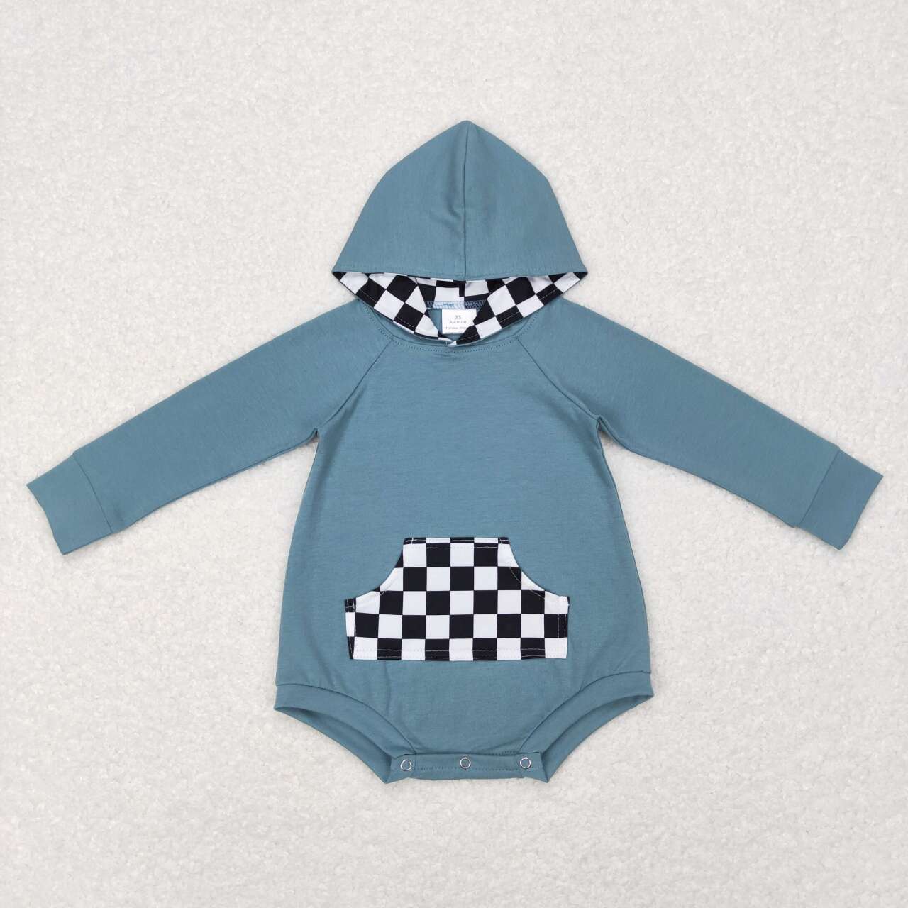 LR0759 baby clothes boy hoodies winter romper