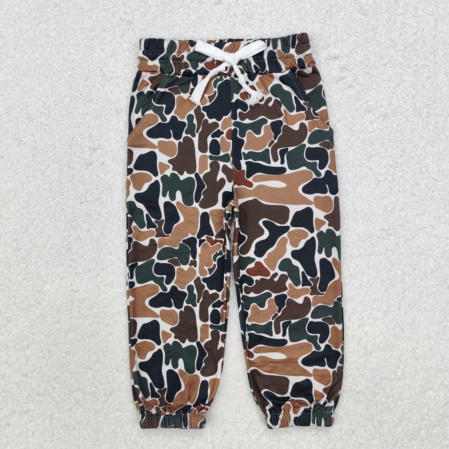 Sibling Baby Boys Southern Camo Pockets Joggers Shorts Bottom