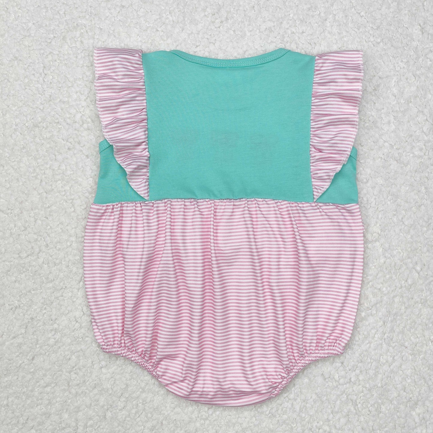 SR2326 baby girl clothes embroidery ballet toddler girl summer bubble