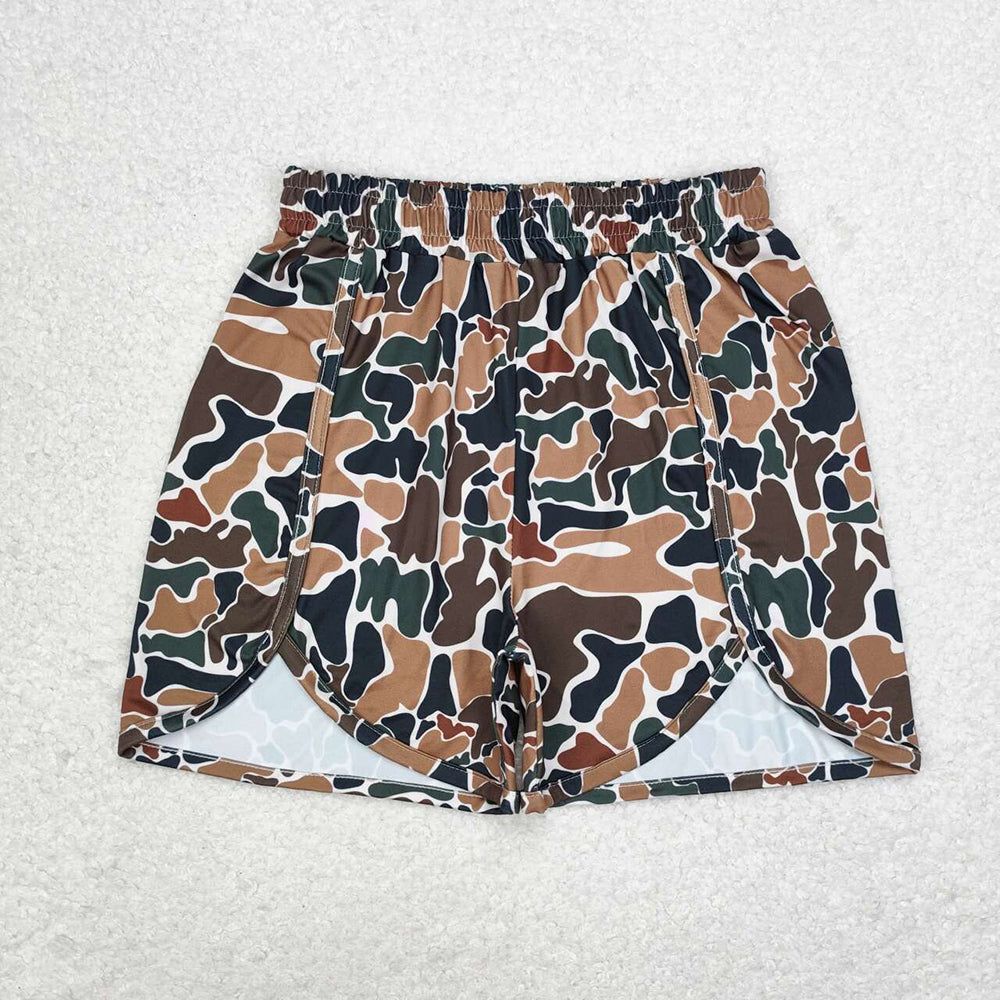 SS0355 adult clothes duck brown camouflage women summer shorts