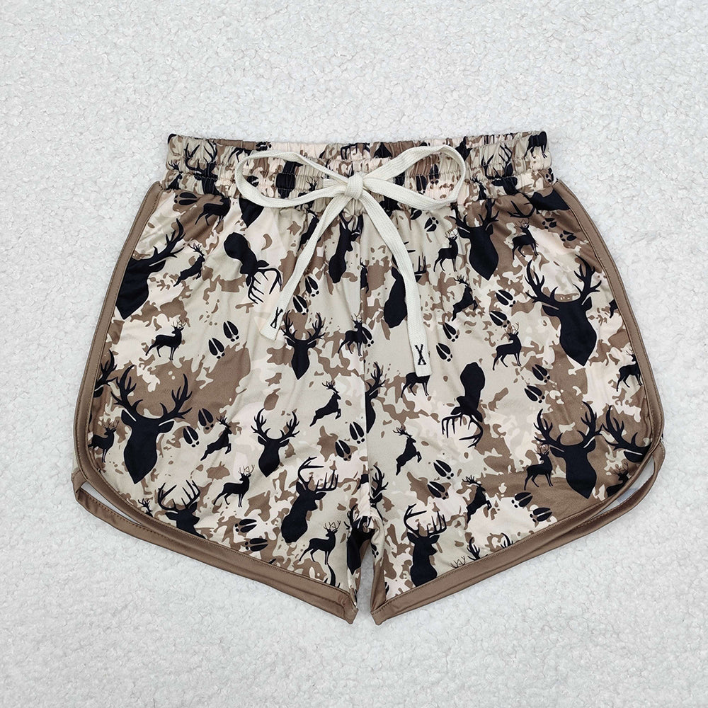 SS0371 adult clothes southern deer camouflage women summer shorts