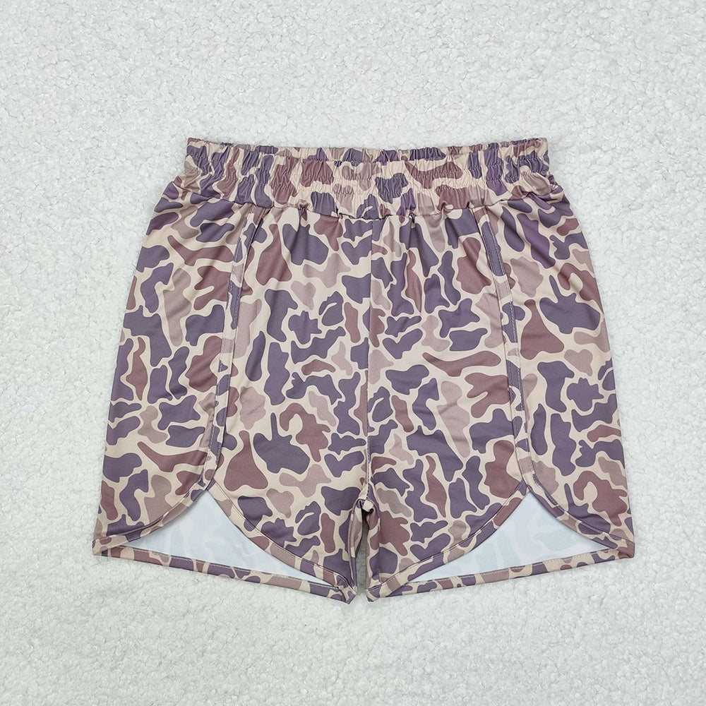 SS0374 adult clothes khaki camouflage women summer shorts