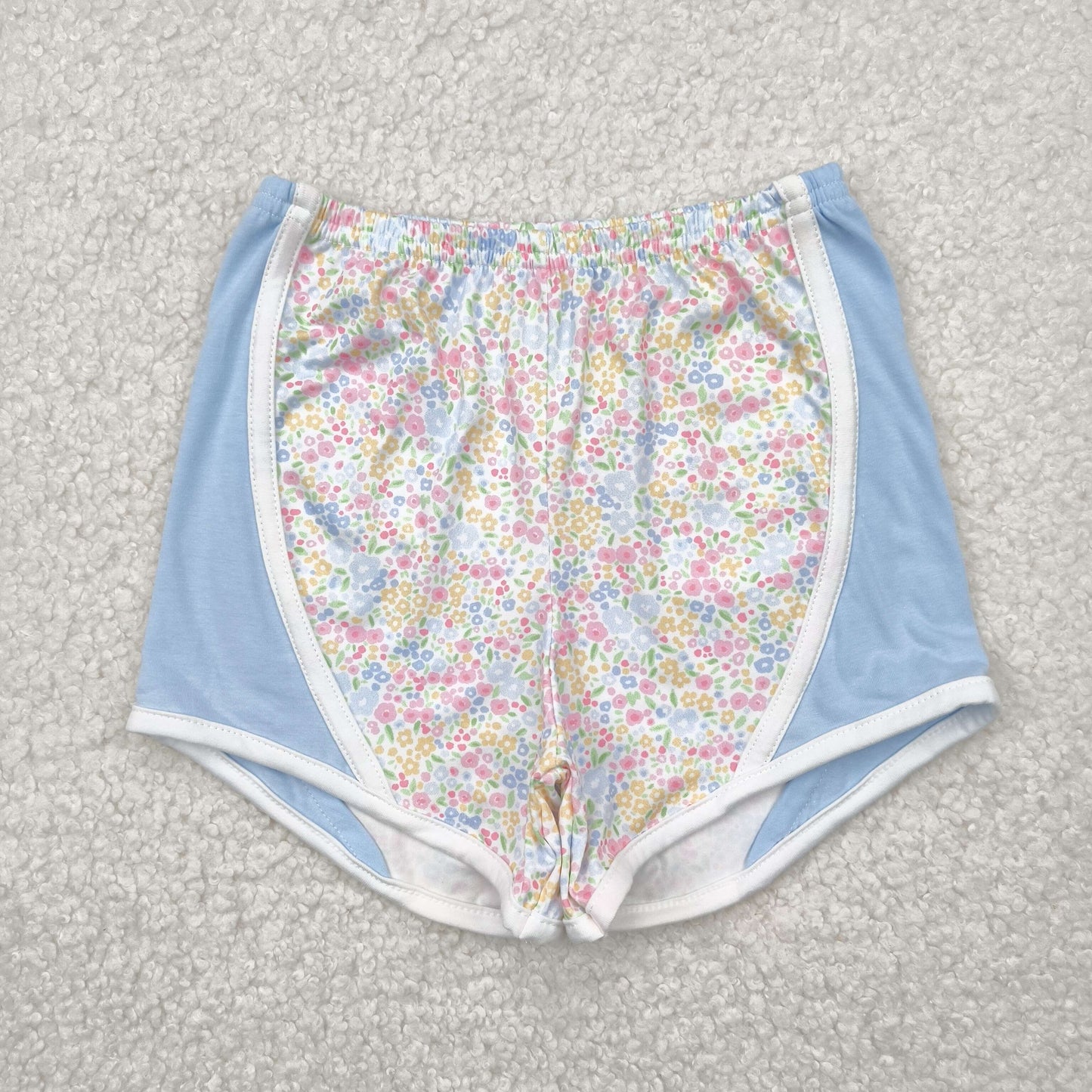 Sibling Baby Girls Floral Camo Summer Shorts Bottoms