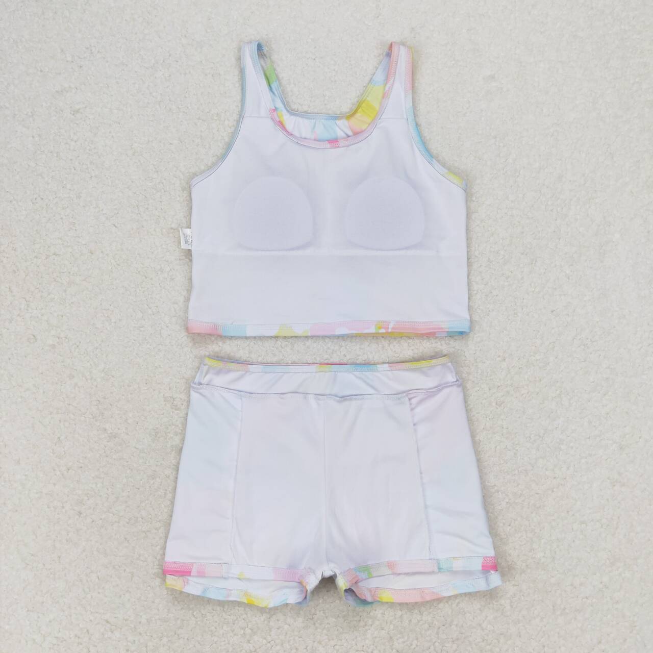 GSD0991 baby girl clothes colorful toddler girl summer outfits