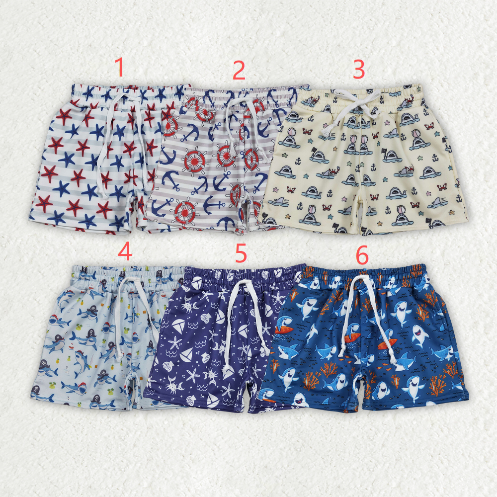Sibling Baby Boys Swimming Trunks Shorts Bottoms