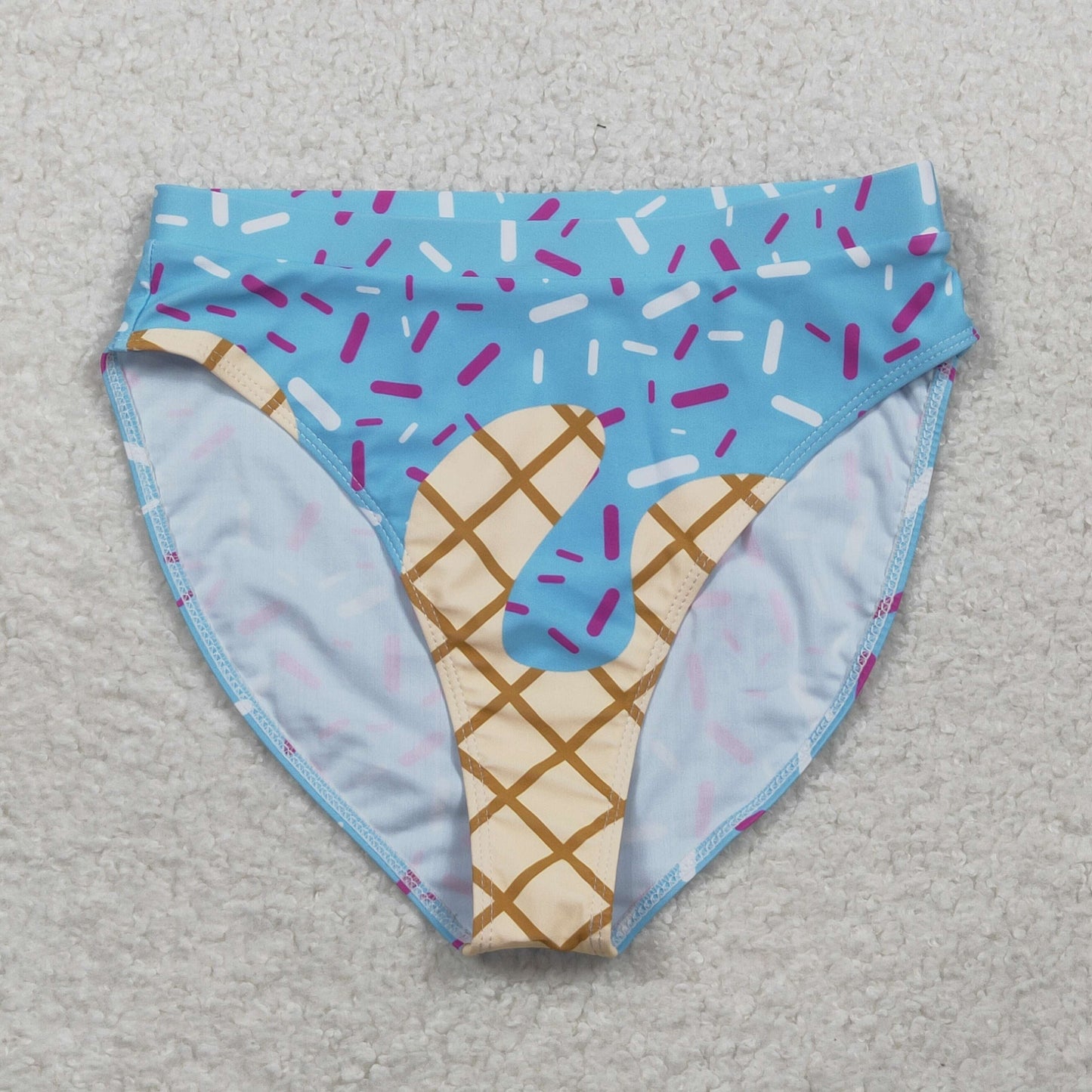 Sibling Adult Women Drip Sprinkles Team Swimsuits Trunks Bottom