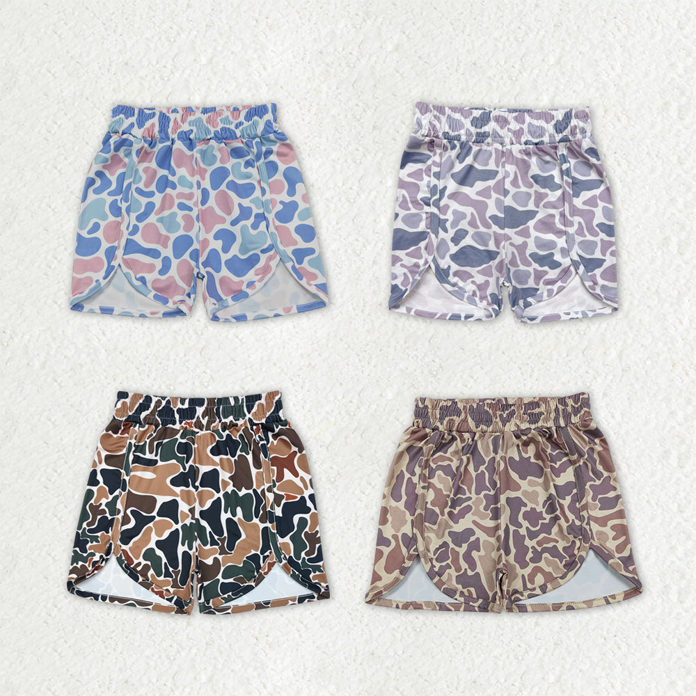 Sibling Baby Girls Southern Camouflage Summer Shorts Bottom