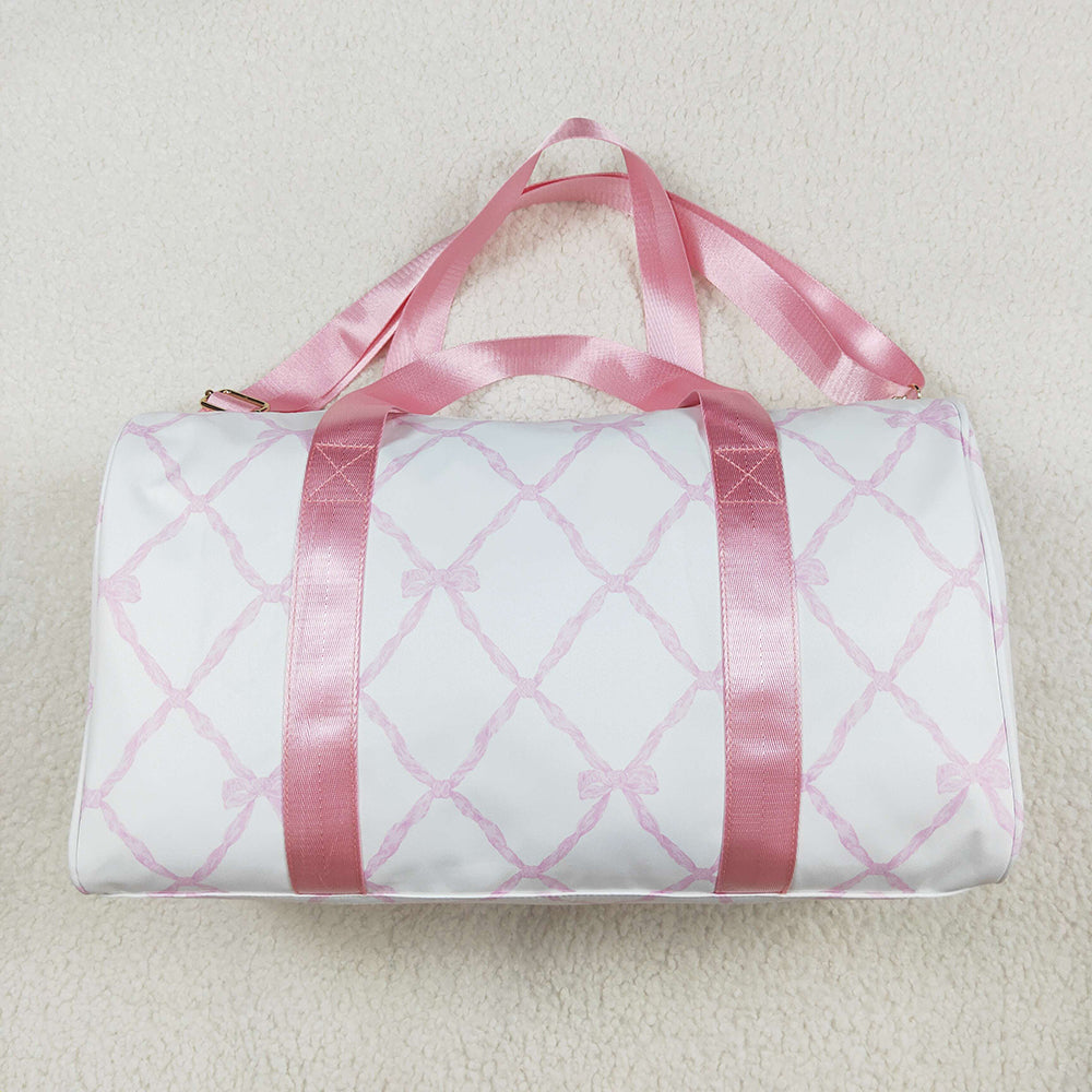 Sibling Smiles Bows Duffel Gym Backpacks