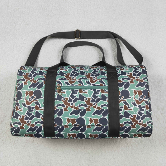 BA0263 Green Camo Hunting Gym Bags