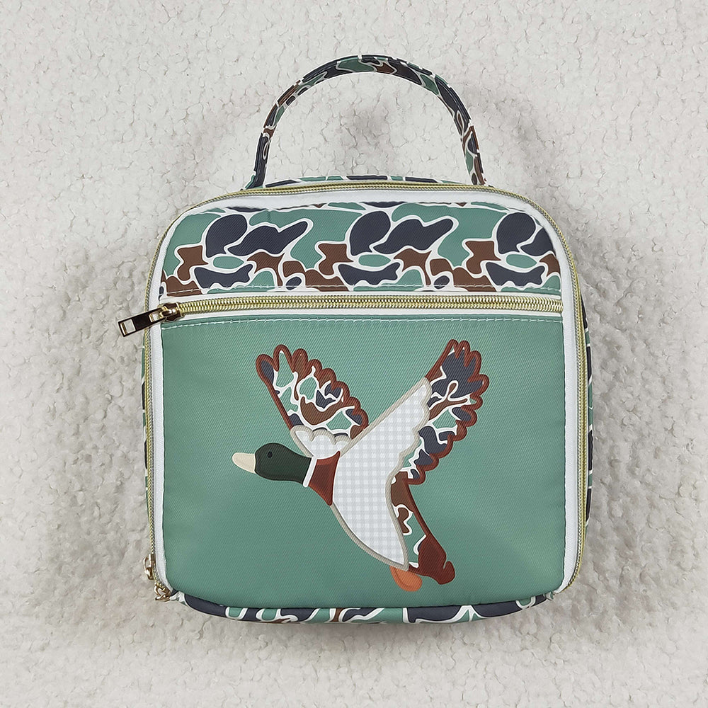 BA0270  baby  bag camouflage duck green lunch box  bags
