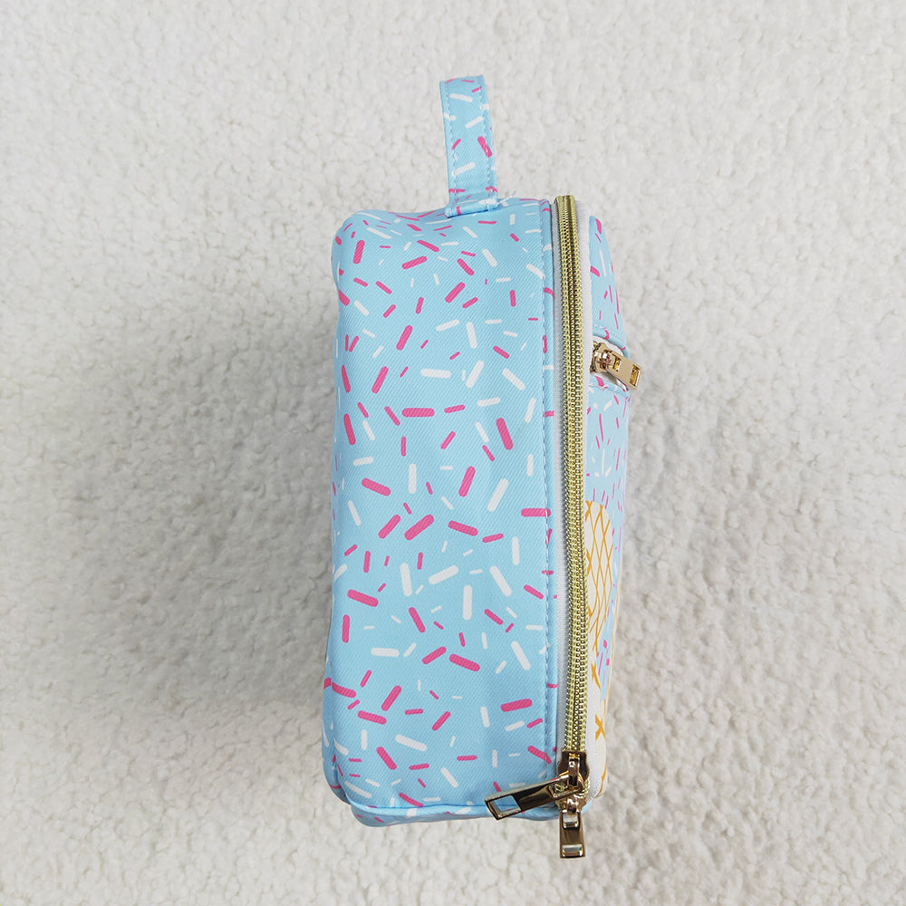 BA0296 Baby Bag Blue Drips Sprinkles Lunch Boxes Bags