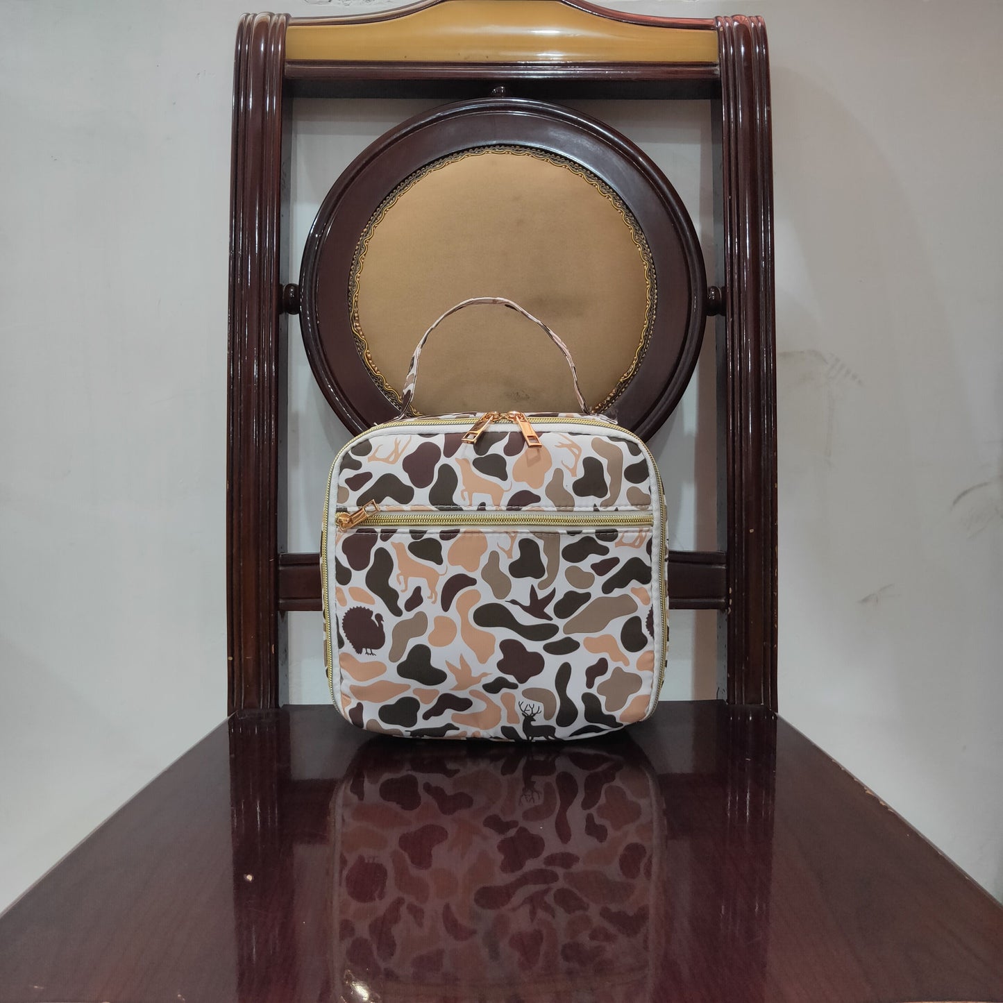 BA0305  baby  bag khaki camouflage  lunch boxes  bags