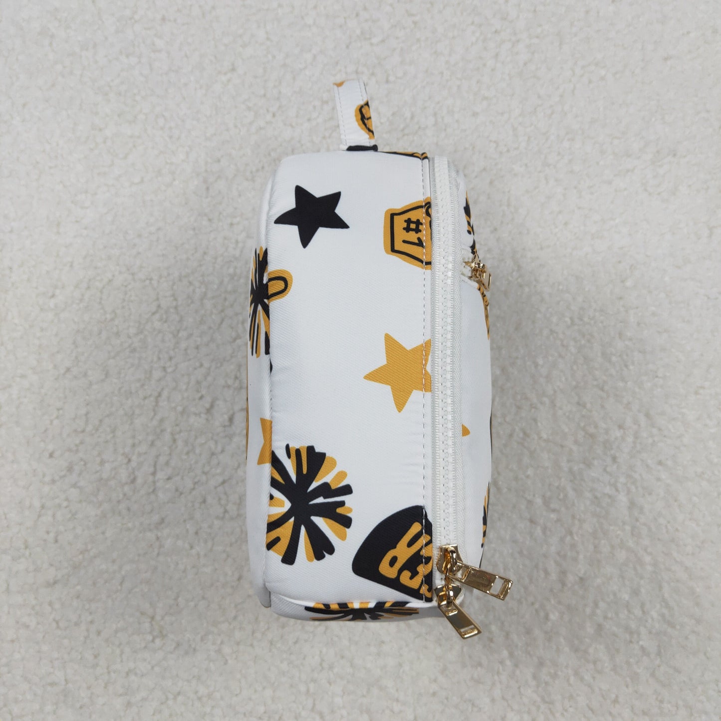BA0362 Baby Bag Gold Black Cheer Lunch Boxes Bags