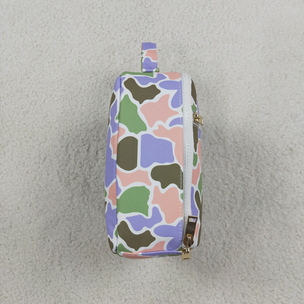 Sibling Kids Easter Rabbits Camo Lunch Box Basket Bags