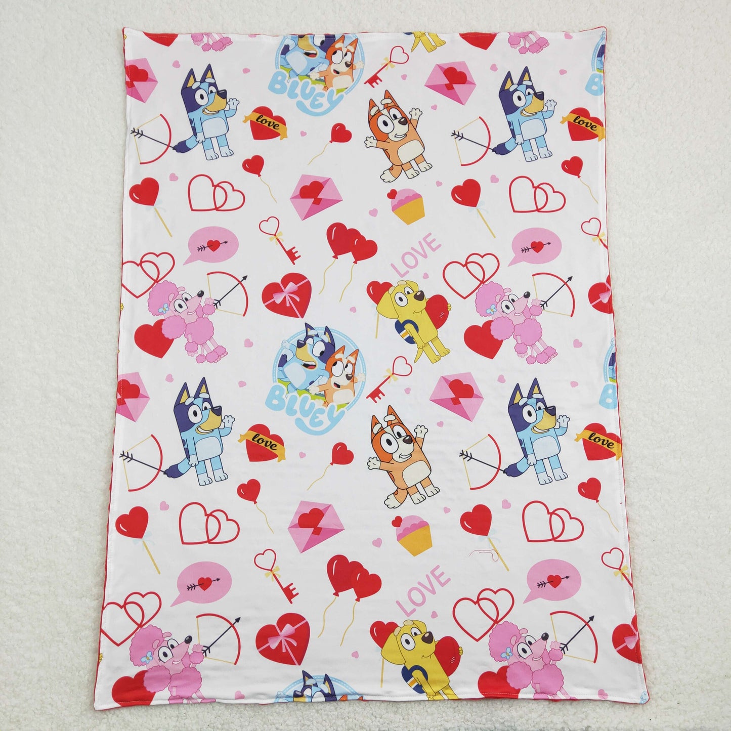 Sibling Baby Kids Cartoon Dolls Blankets