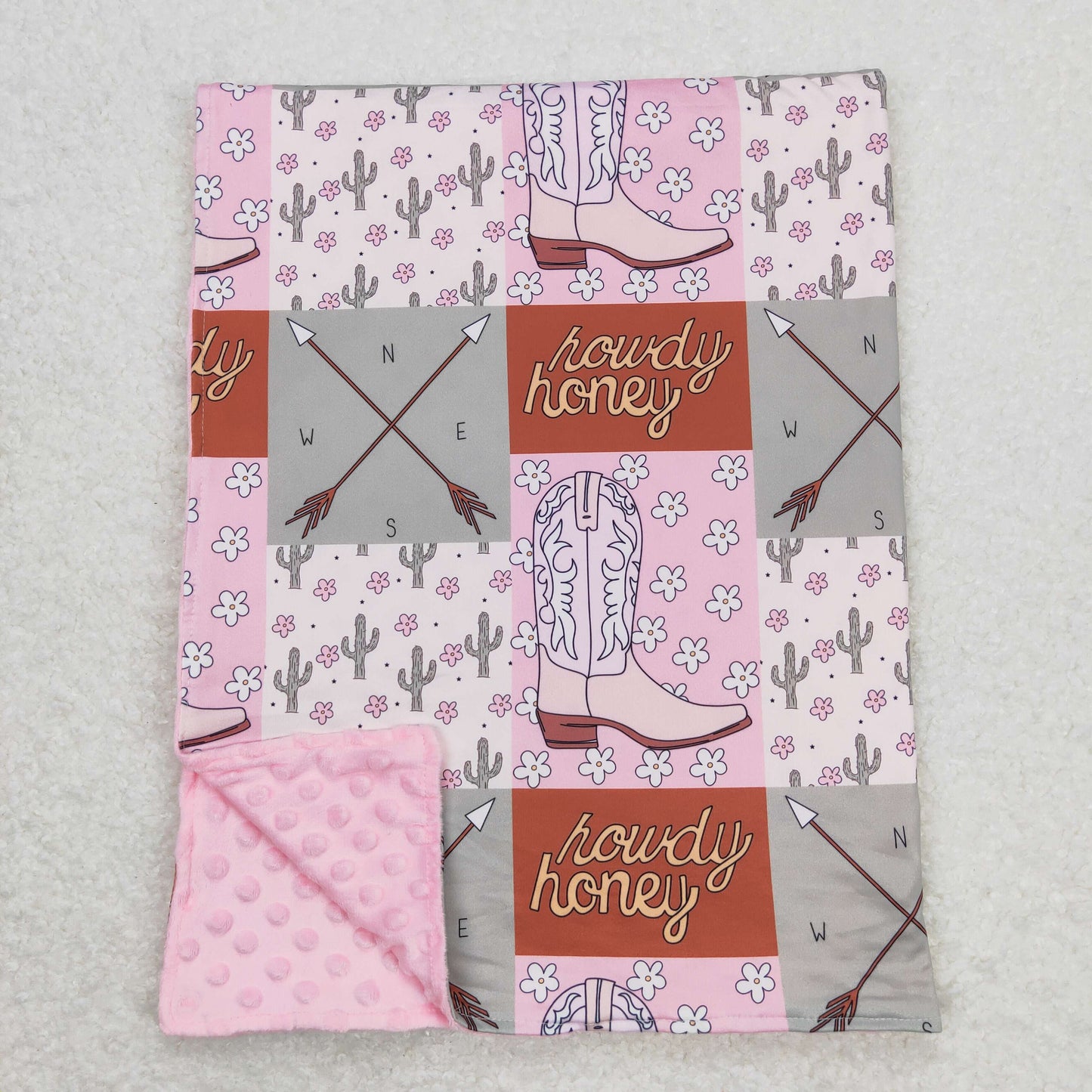 Sibling Baby Kids Western Blankets