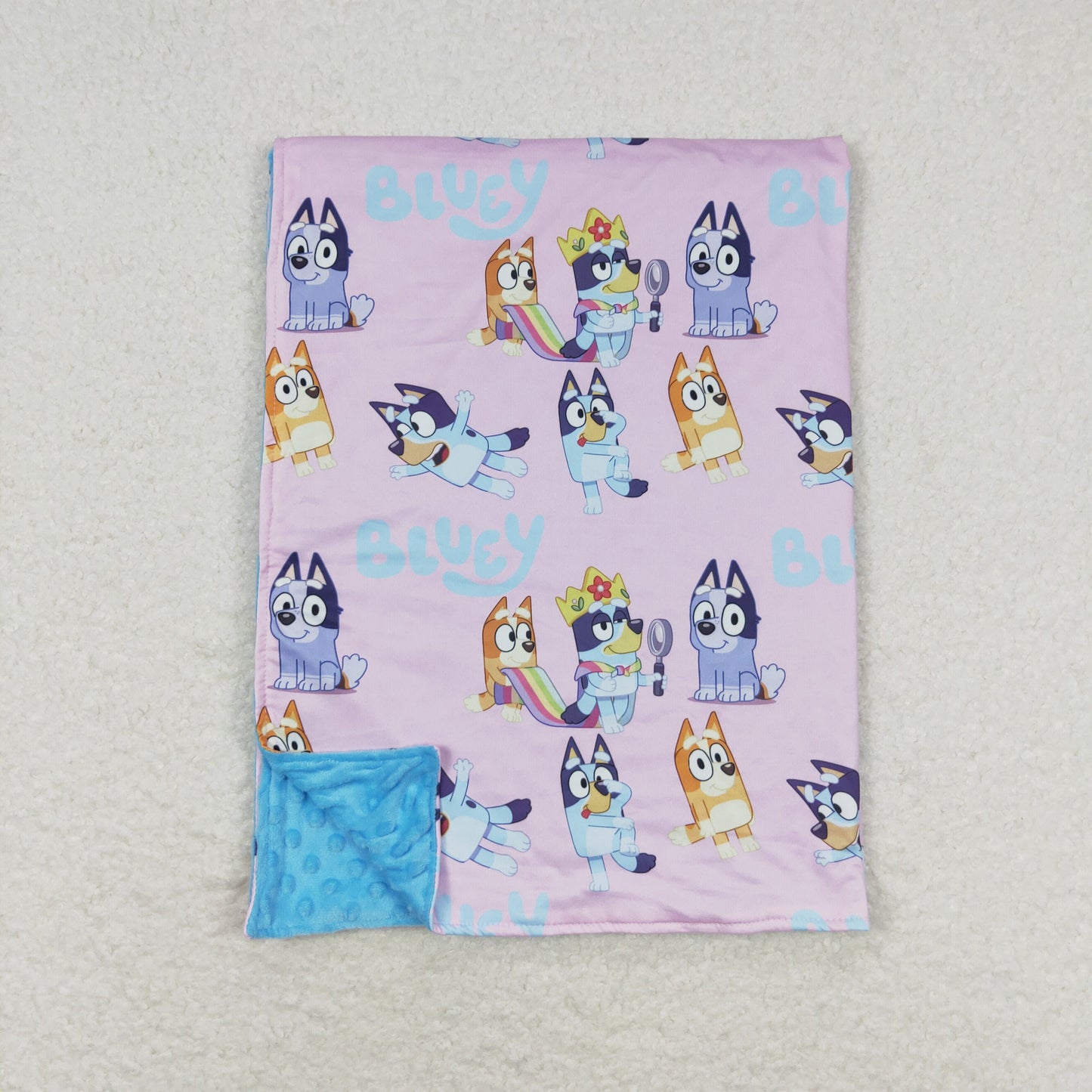 Sibling Baby Kids Cartoon Dolls Blankets