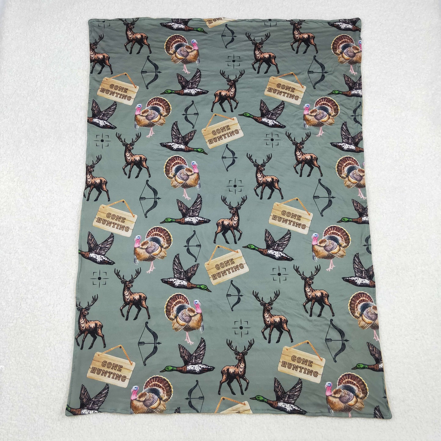 Sibling Baby Kids Southern Hunting Blankets