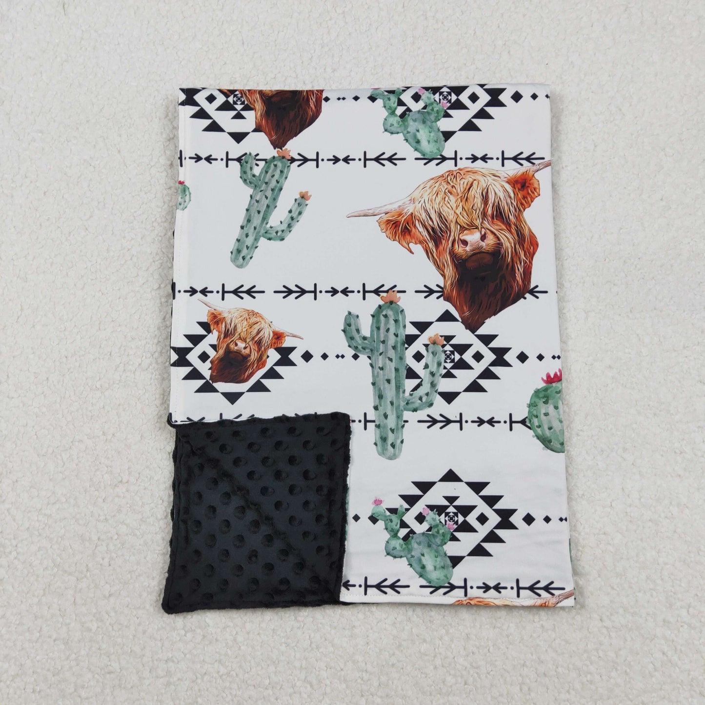Sibling Baby Kids Western Blankets