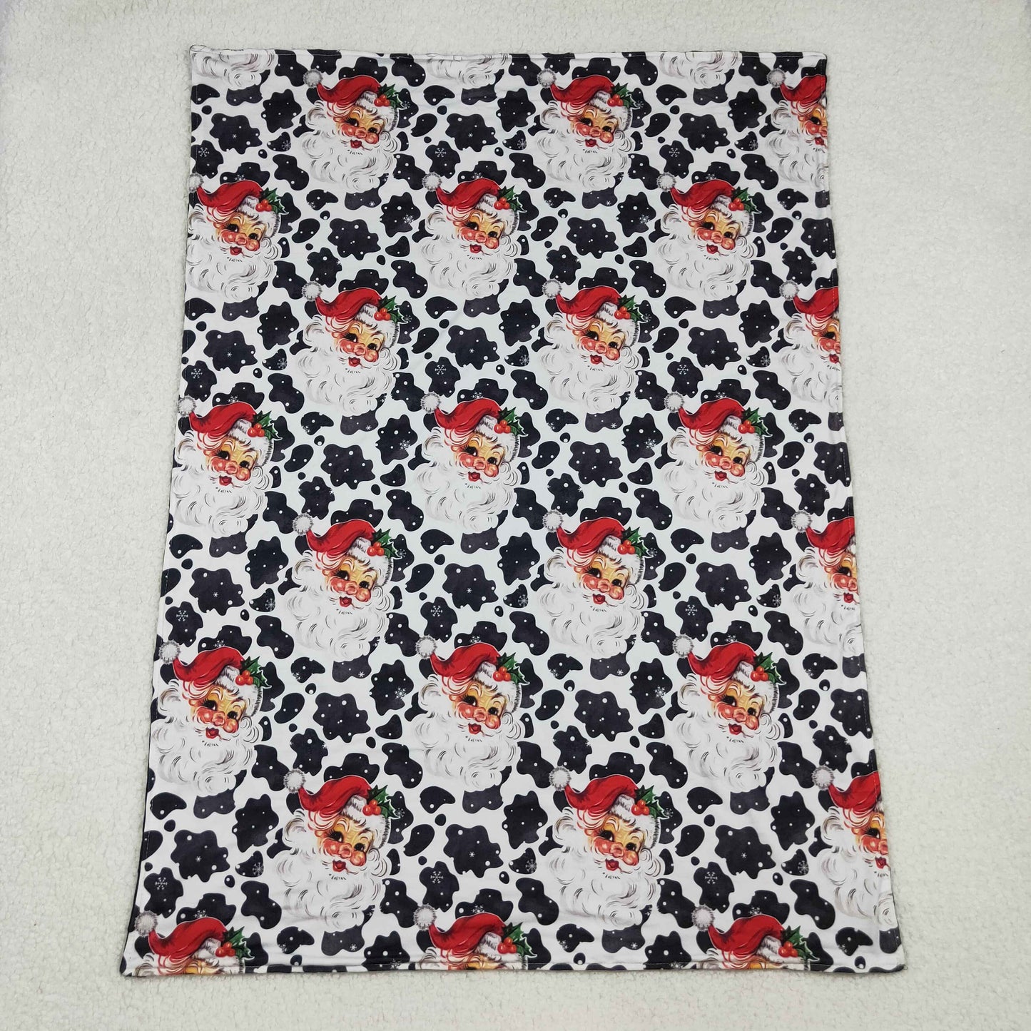 Sibling Baby Kids Christmas Blankets