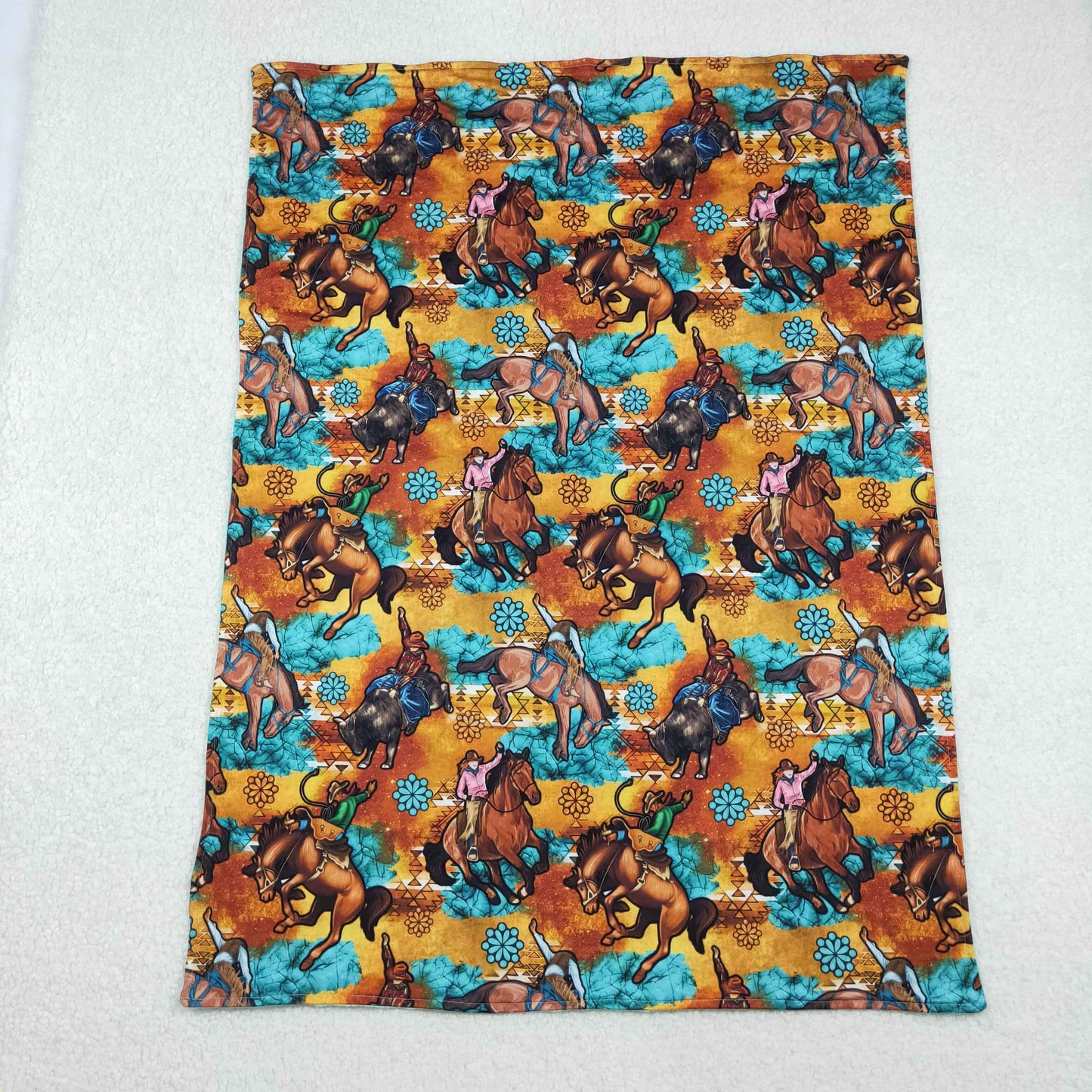 Sibling Baby Kids Western Blankets