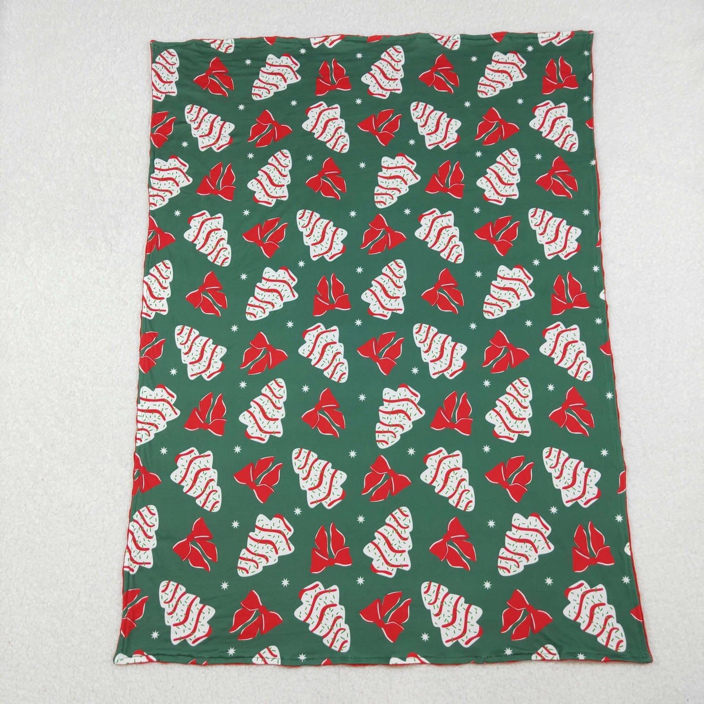 Sibling Baby Kids Christmas Blankets