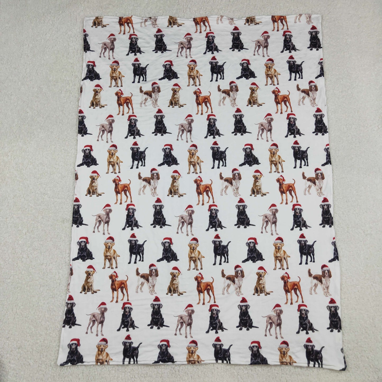 Sibling Baby Kids Christmas Blankets