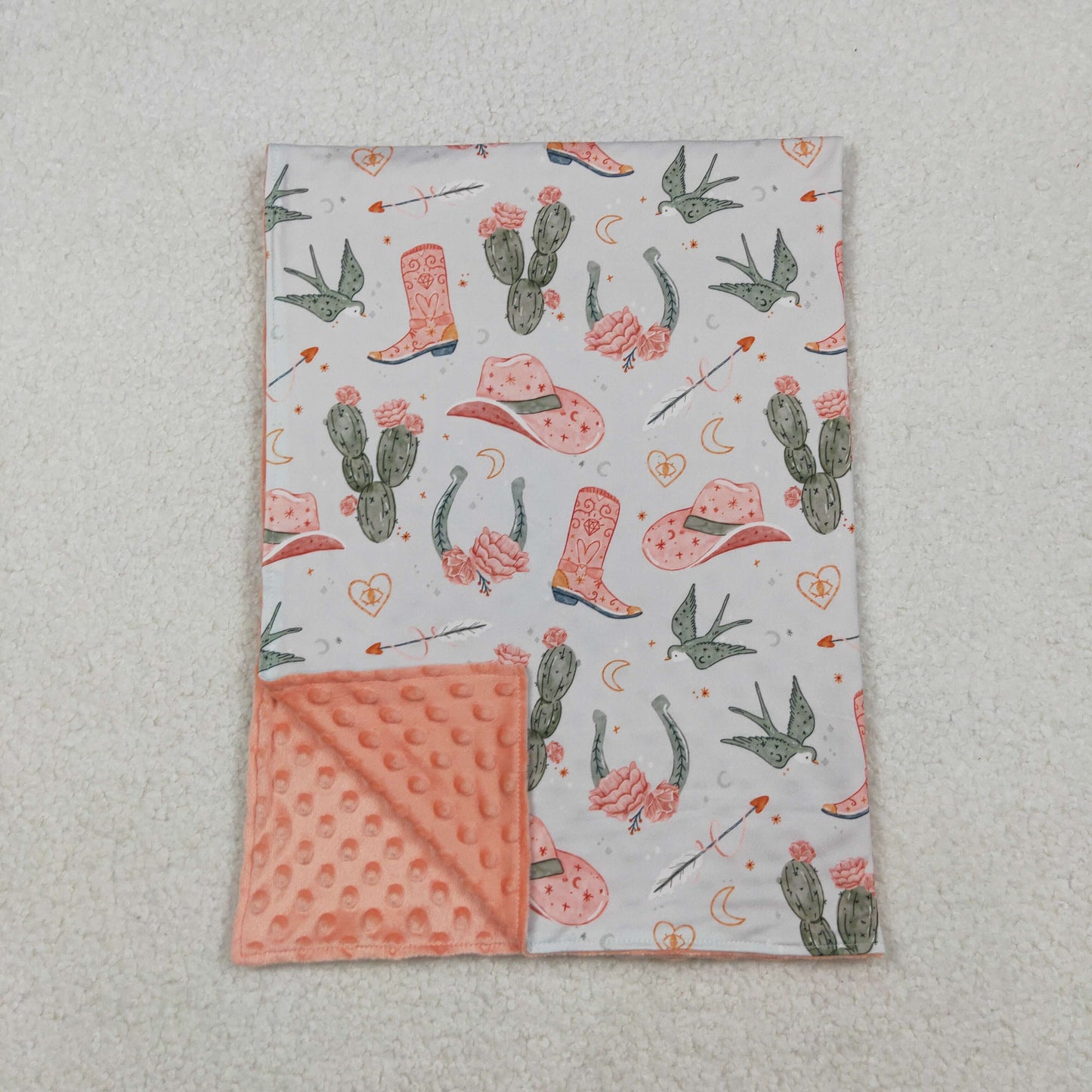 Sibling Baby Kids Western Blankets