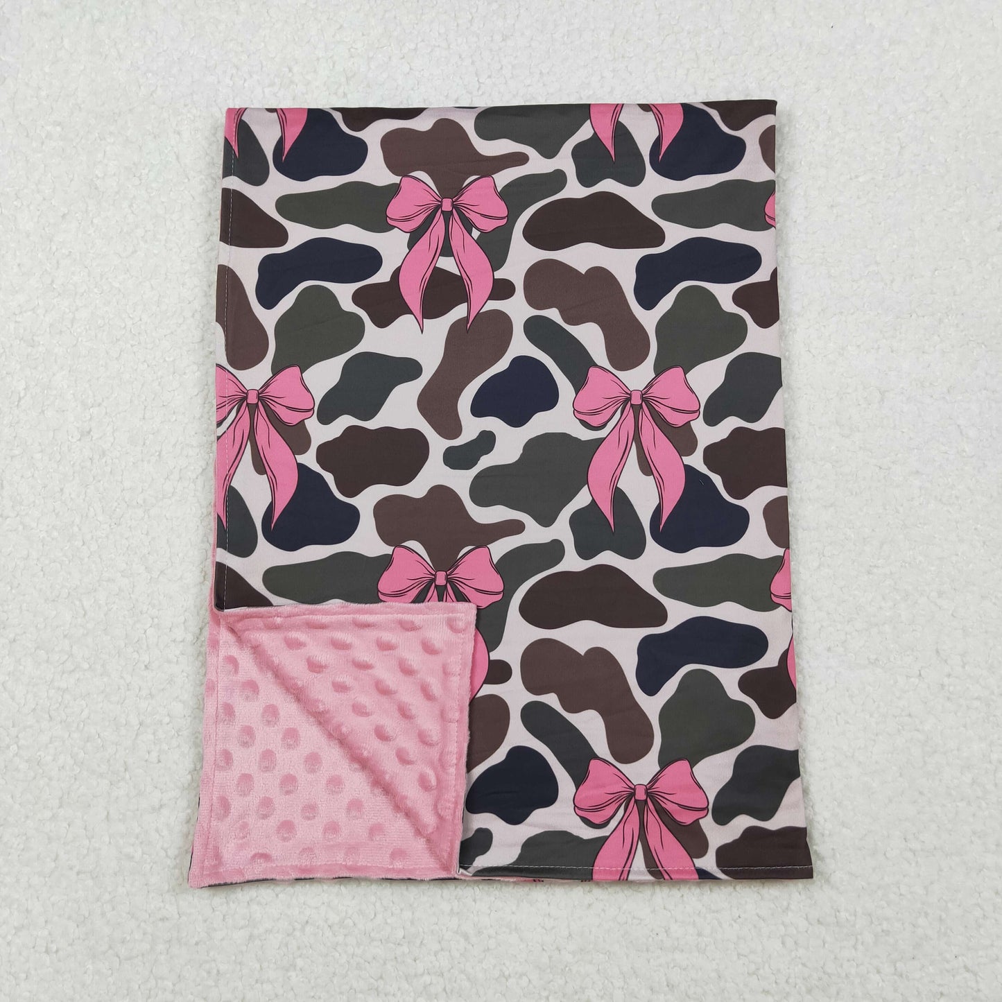 Sibling Baby Kids Flowers Bows Blankets