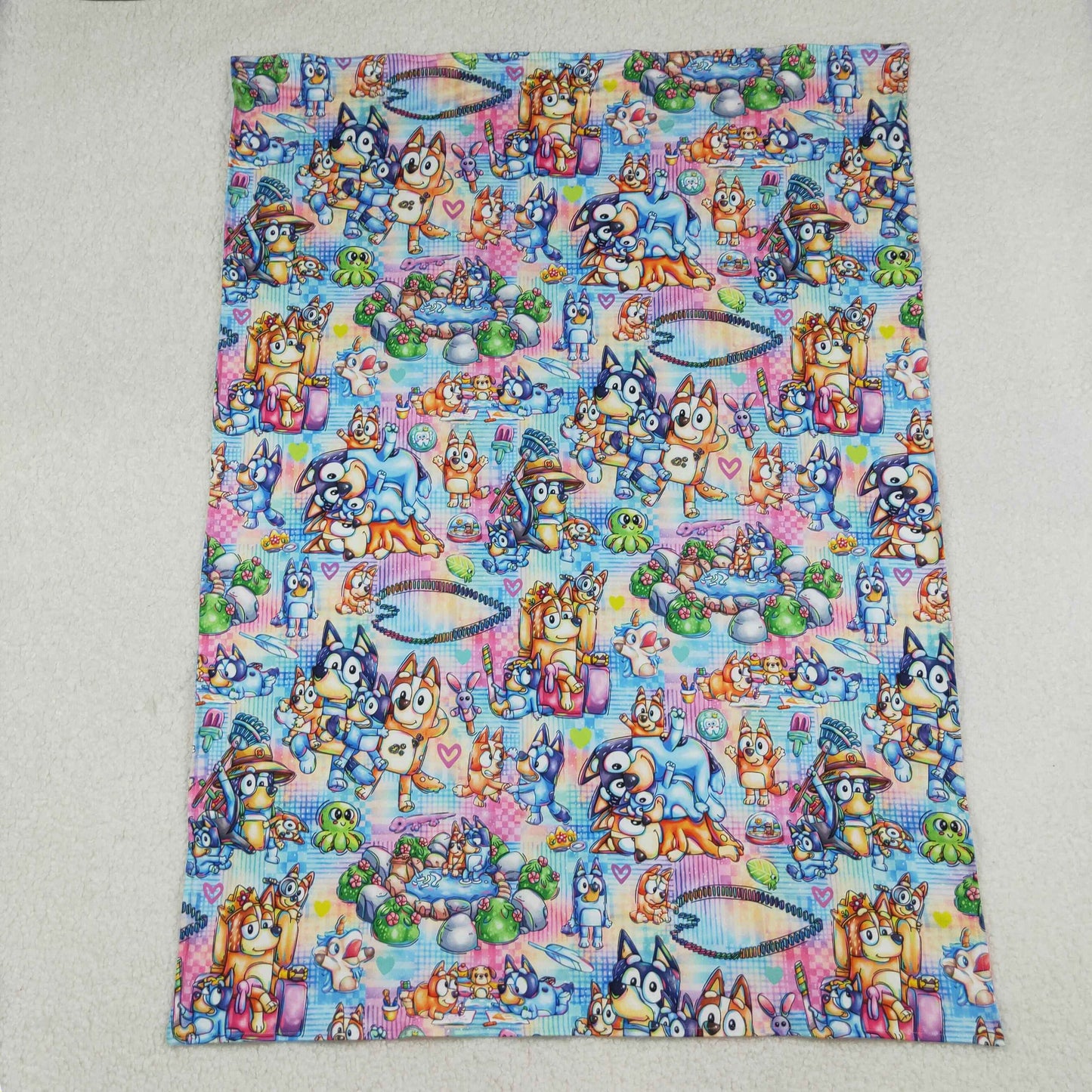 Sibling Baby Kids Flowers Bows Blankets