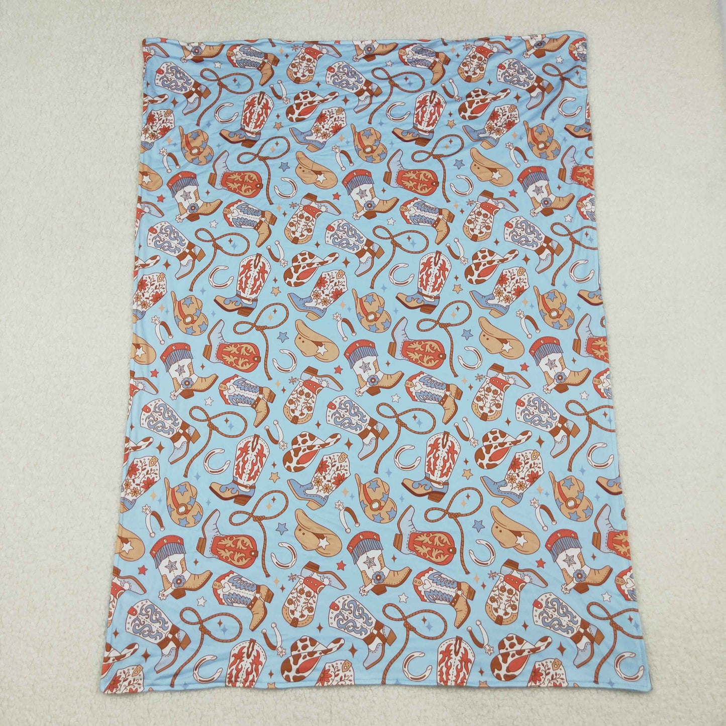 Sibling Baby Kids Western Blankets