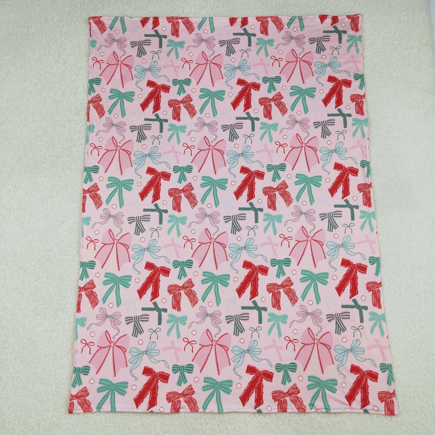 Family Sibling Colorful Bows Pajamas Clothes Sets Zipper Rompers Women Pants Blankets