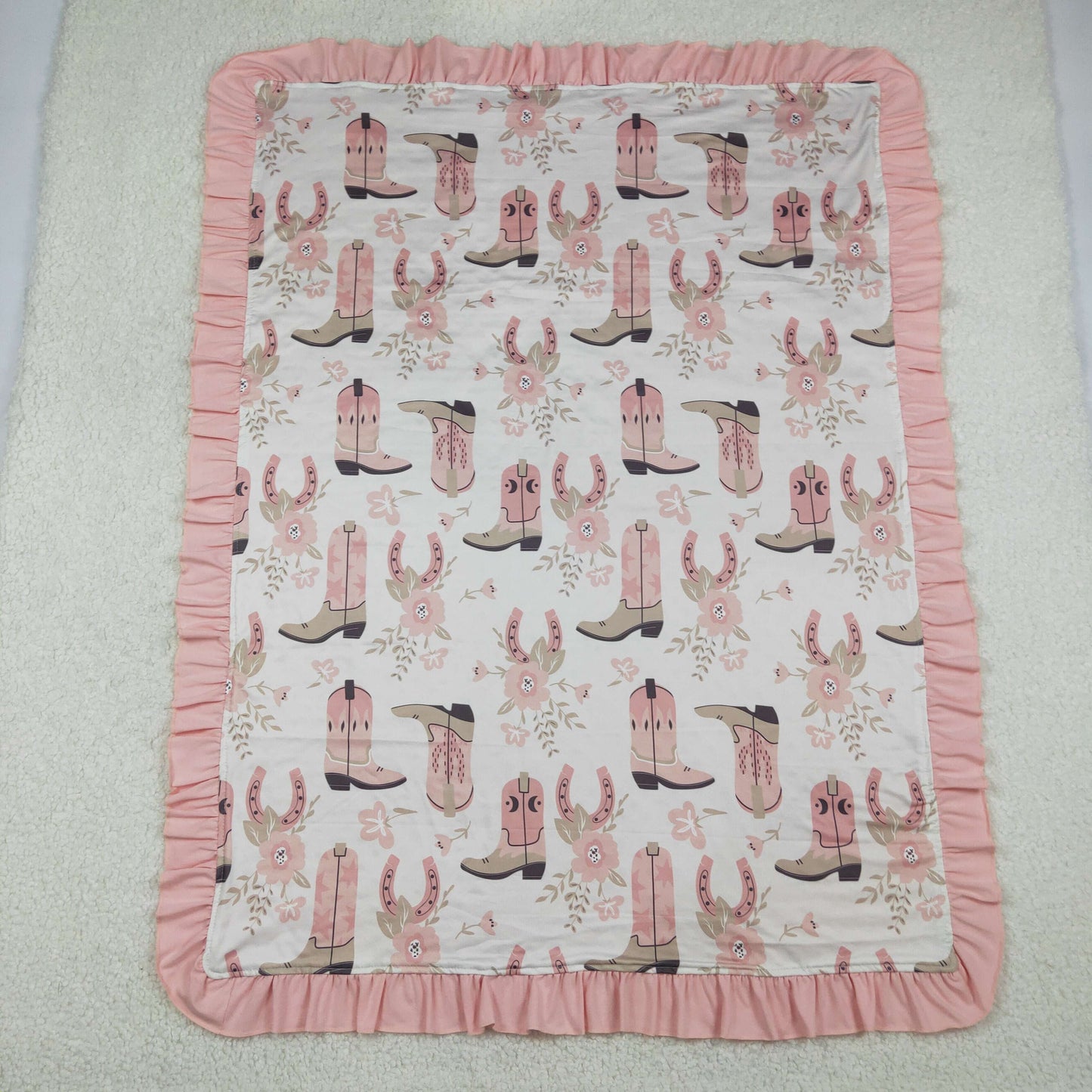 Sibling Baby Kids Western Blankets