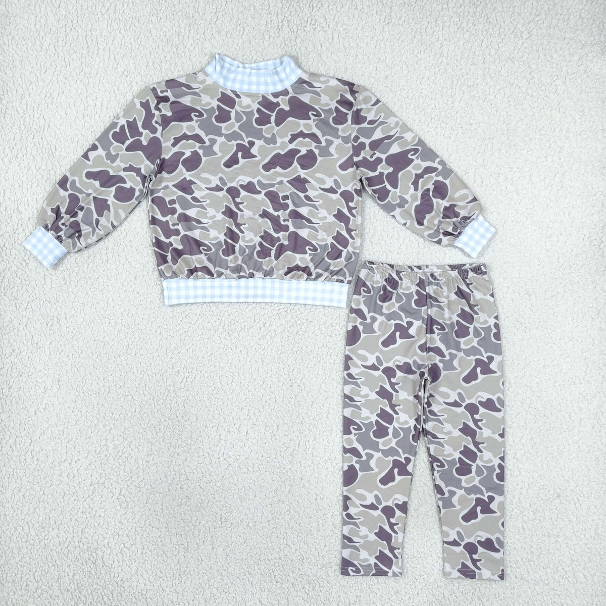 BLP1567 Baby Boys Grey Choker Shirt Top Leggings Pant Clothes Sets