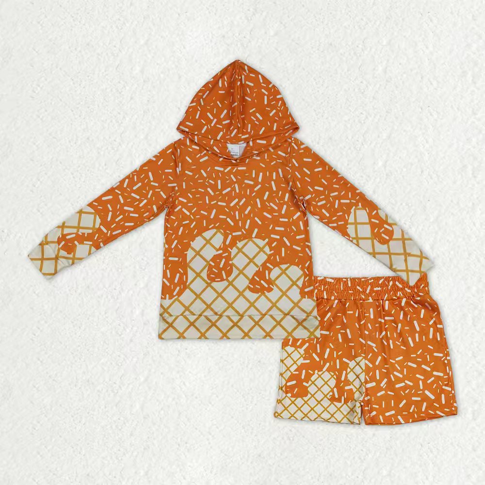 Sibling Baby Boys Sprinkles Drip Hoodies Top Shorts Team Clothes Sets