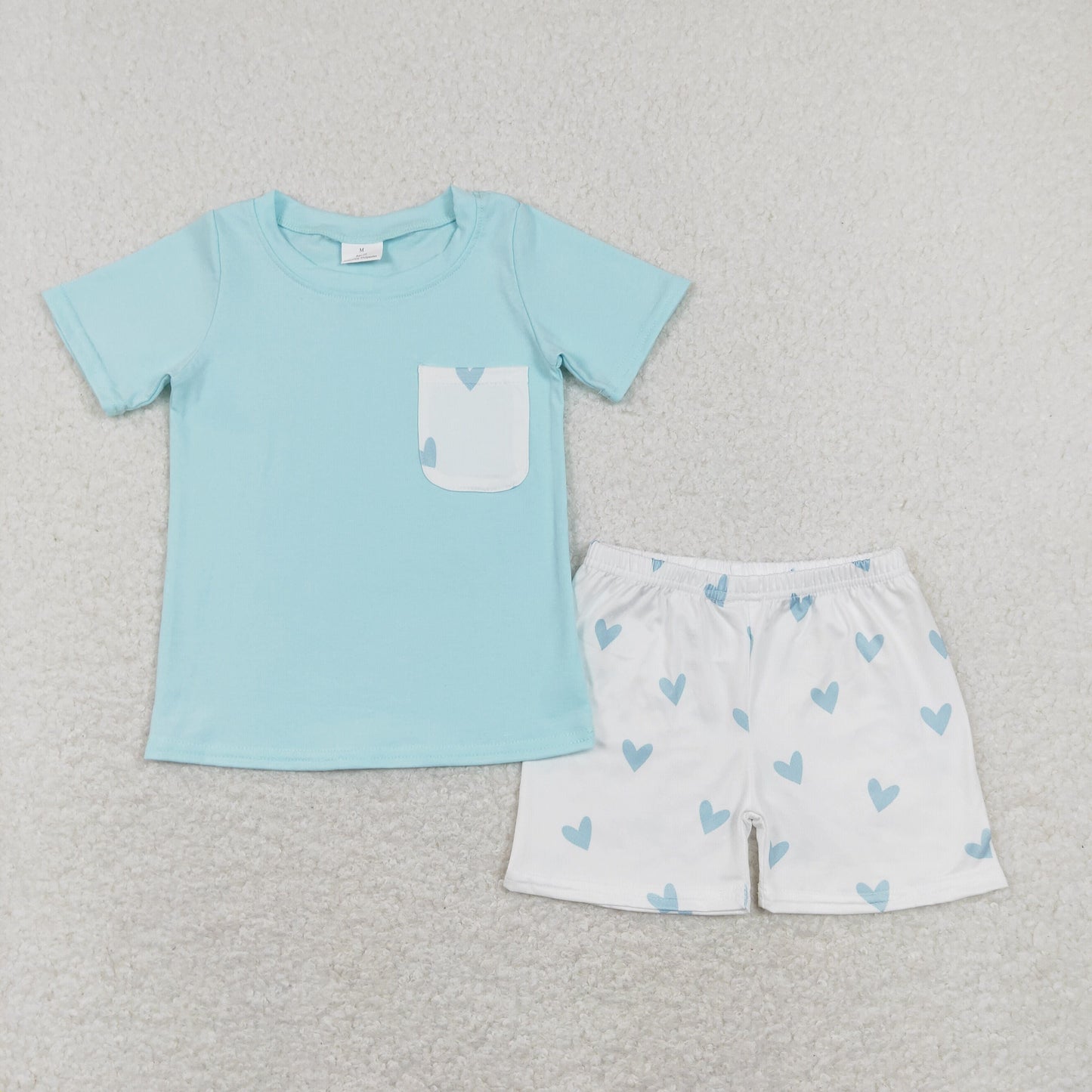 Sibling Baby Boys Pockets Tee Shirts Shorts Summer Clothes Sets