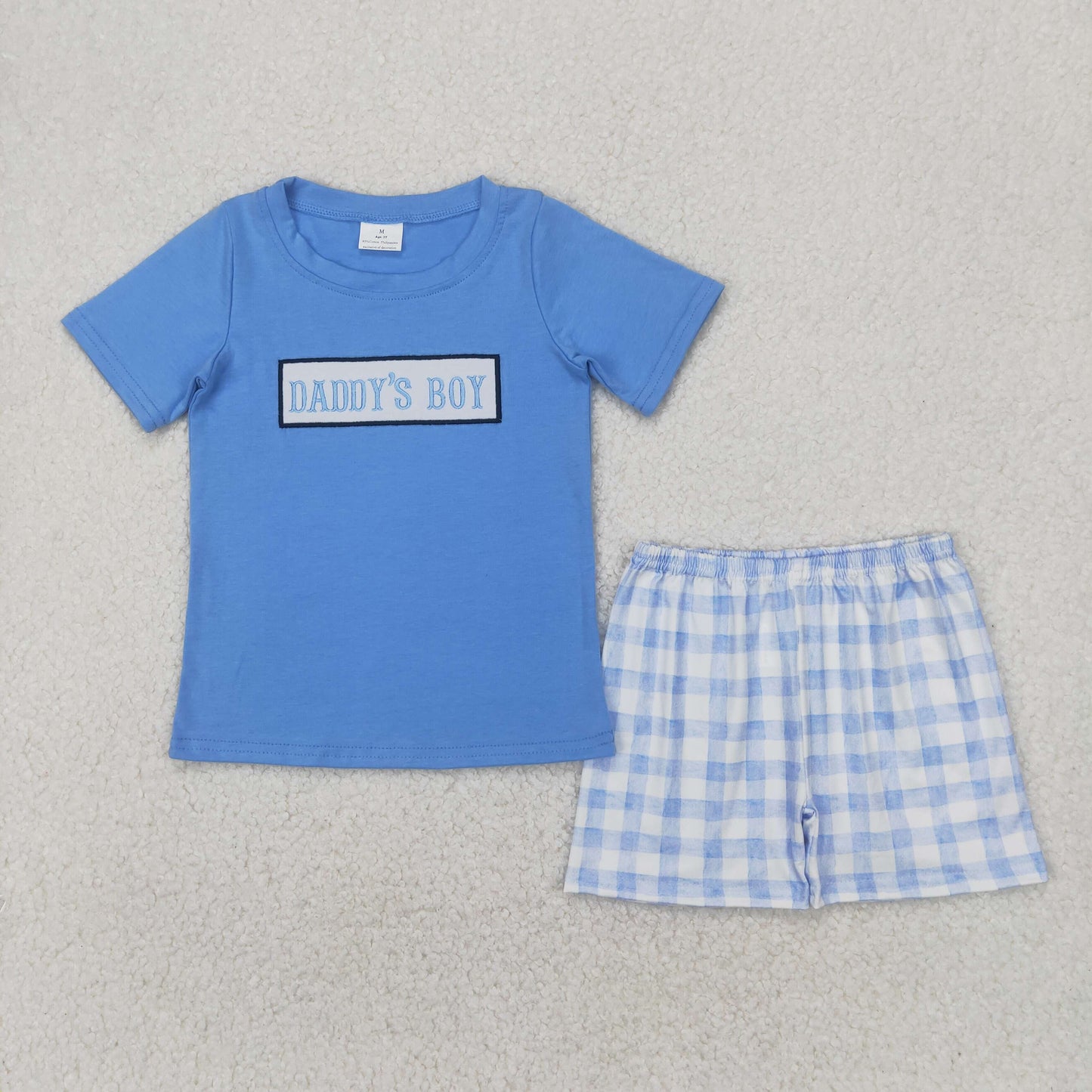 Sibling Baby Boys I love Dad Summer Shorts Clothes Sets